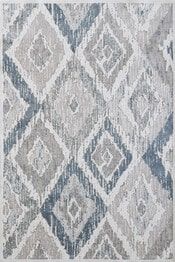 Dynamic Rugs MOSAIC 1669-115 Cream and Grey and Blue